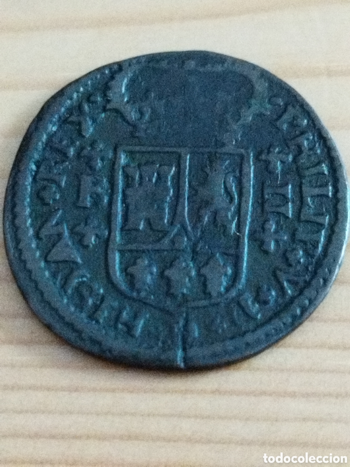 Monedas de Espa&ntilde;a: Moneda de 2 maraved&iacute;s de Felipe V km#302 - Foto 1