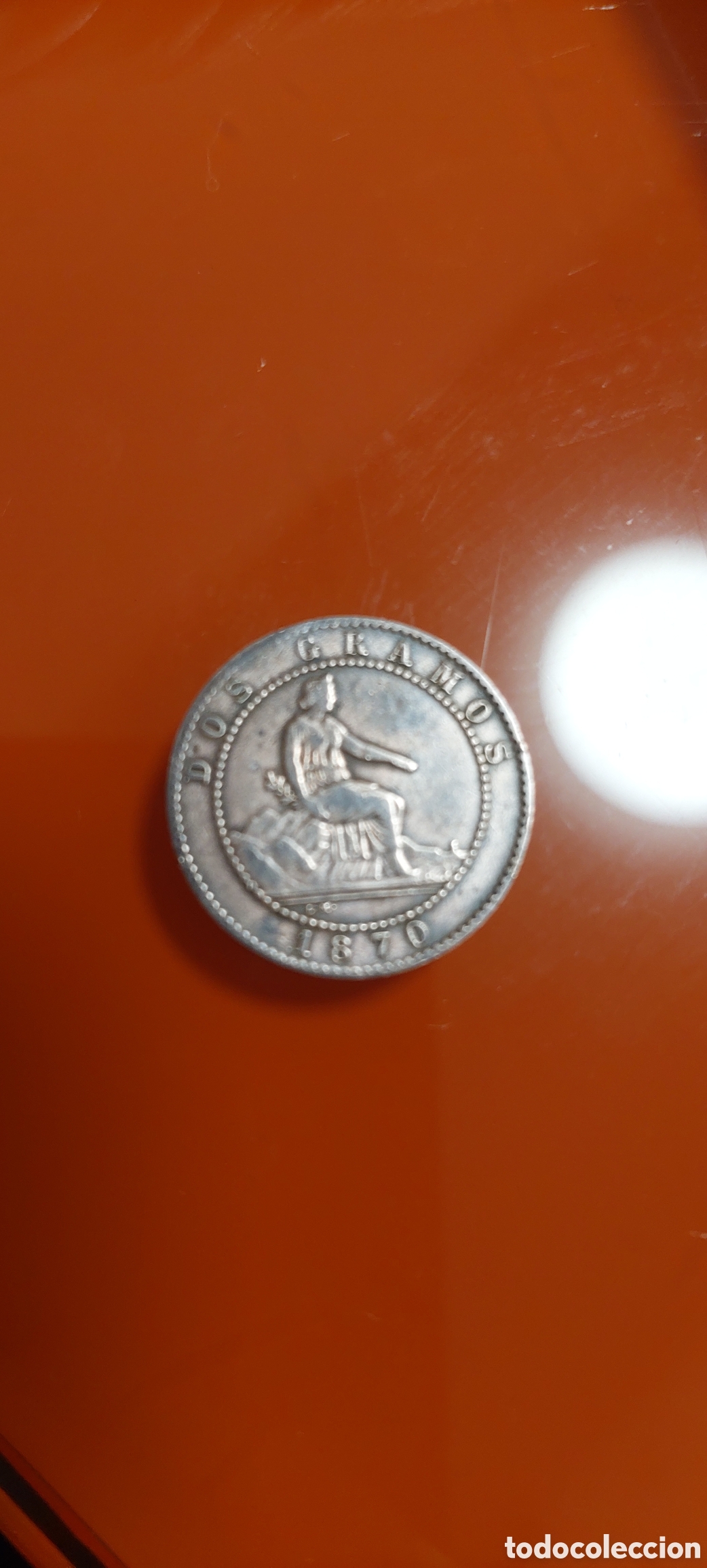 Monedas de Espa&ntilde;a: 2 Centimos 1870 Espa&ntilde;a. - Foto 1