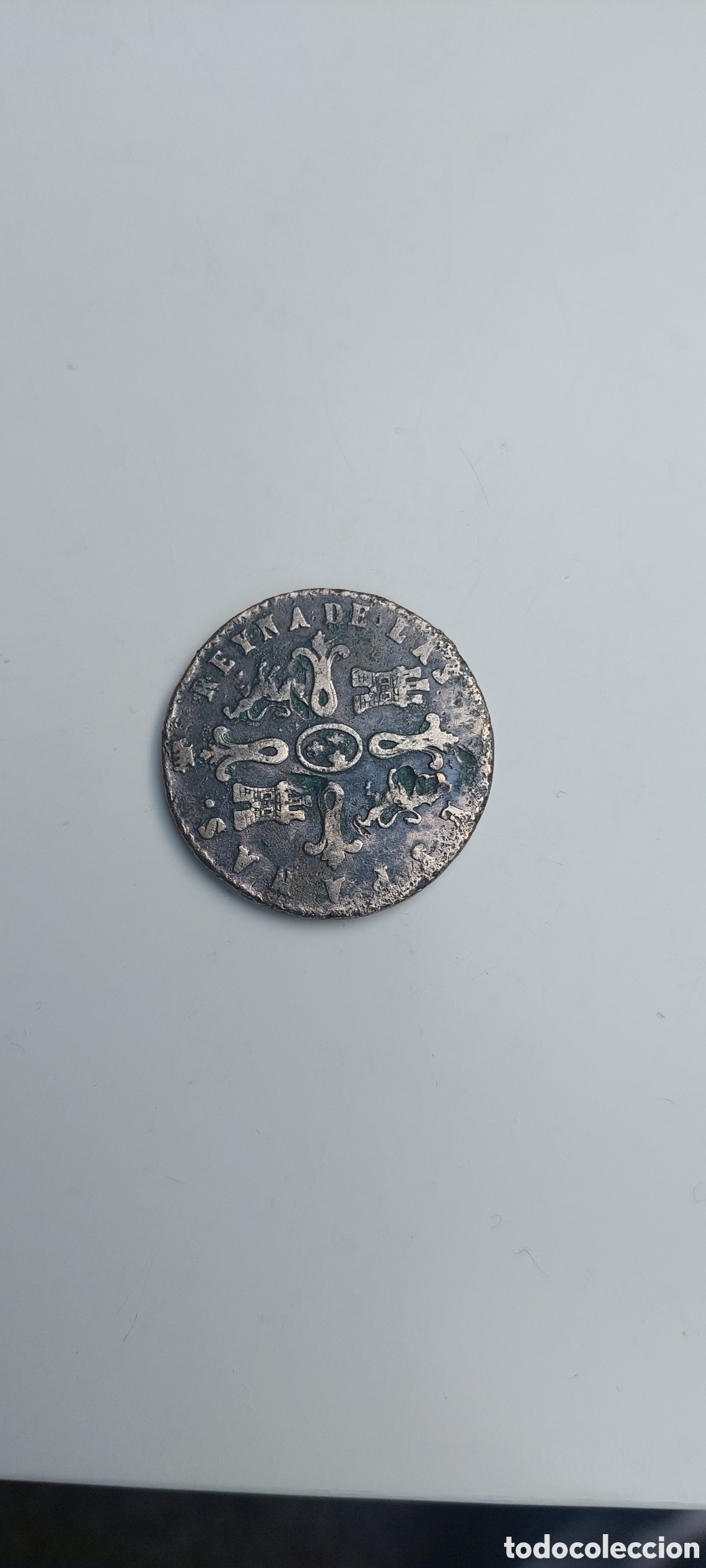 Monedas de Espa&ntilde;a: Isabel II 1840 R. Espa&ntilde;a. - Foto 2