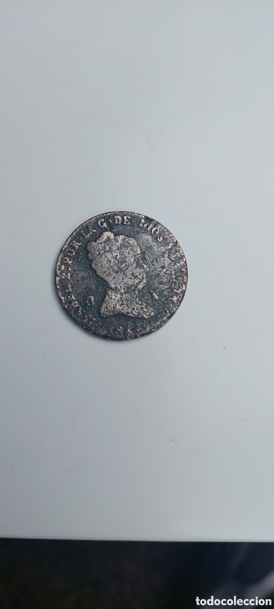 Monedas de Espa&ntilde;a: Isabel II 1840 R. Espa&ntilde;a. - Foto 1