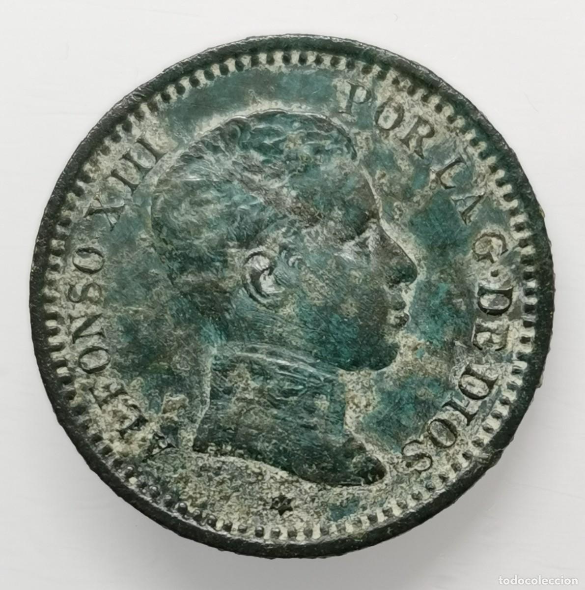 Monedas de Espa&ntilde;a: Alfonso XIII 2 C&eacute;ntimos 1904-04 SM V - Foto 1