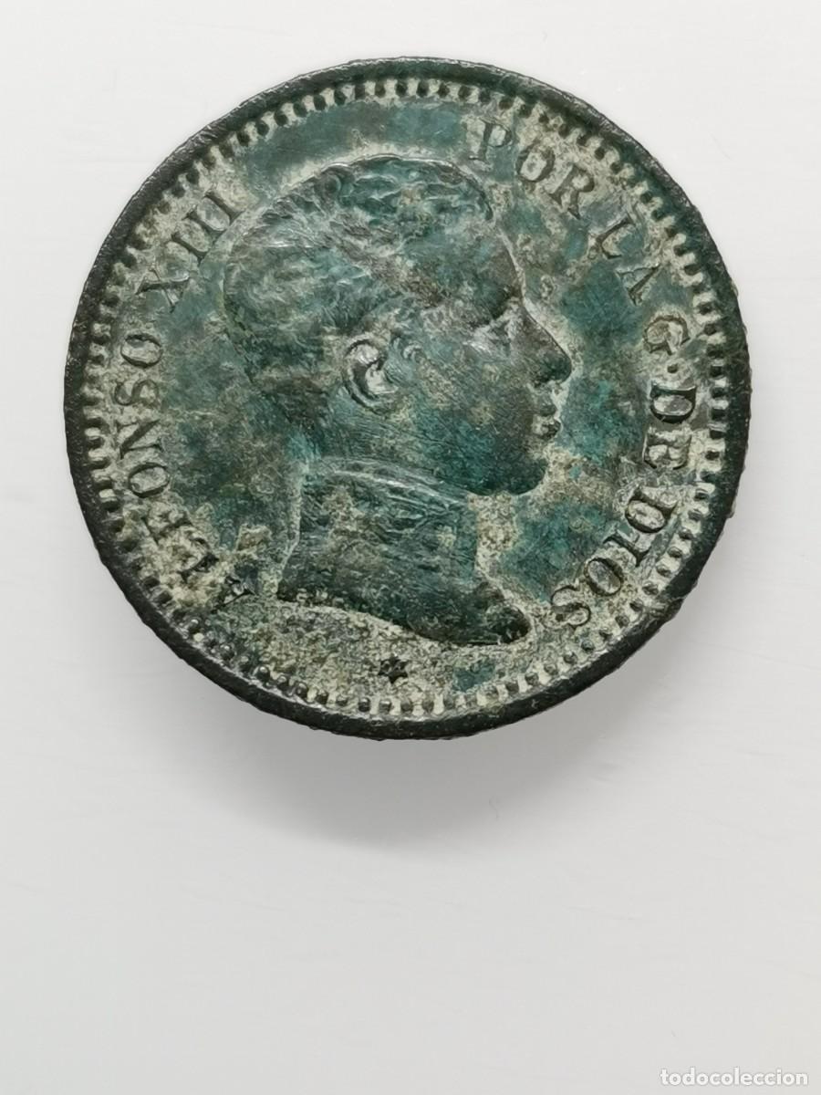 Monedas de Espa&ntilde;a: Alfonso XIII 2 C&eacute;ntimos 1904-04 SM V - Foto 3