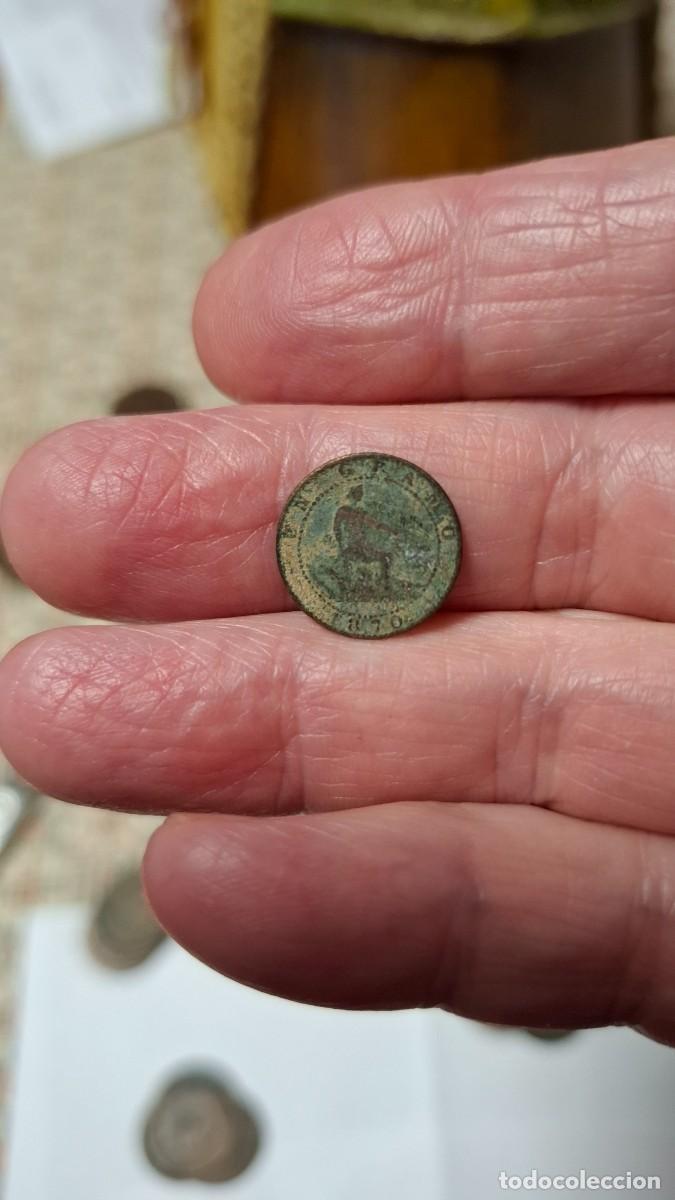 Monedas de Espa&ntilde;a: MONEDA DE 1 C&Eacute;NTIMO DE 1870 (PRIMERA REP&Uacute;BLICA) - Foto 1
