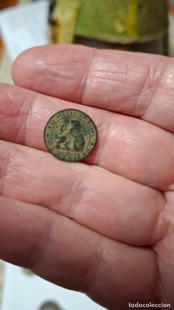 Monedas de Espa&ntilde;a: MONEDA DE 1 C&Eacute;NTIMO DE 1870 (PRIMERA REP&Uacute;BLICA) - Foto 2