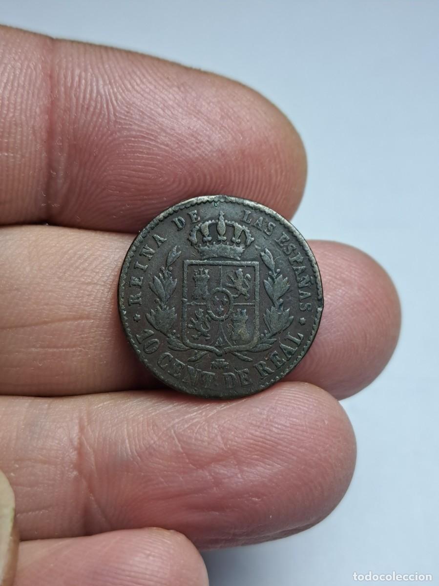 Monedas de Espa&ntilde;a: NT/ ISABEL II 10 CENTIMOS DE REAL 1862 SEGOVIA (E392) - Foto 4