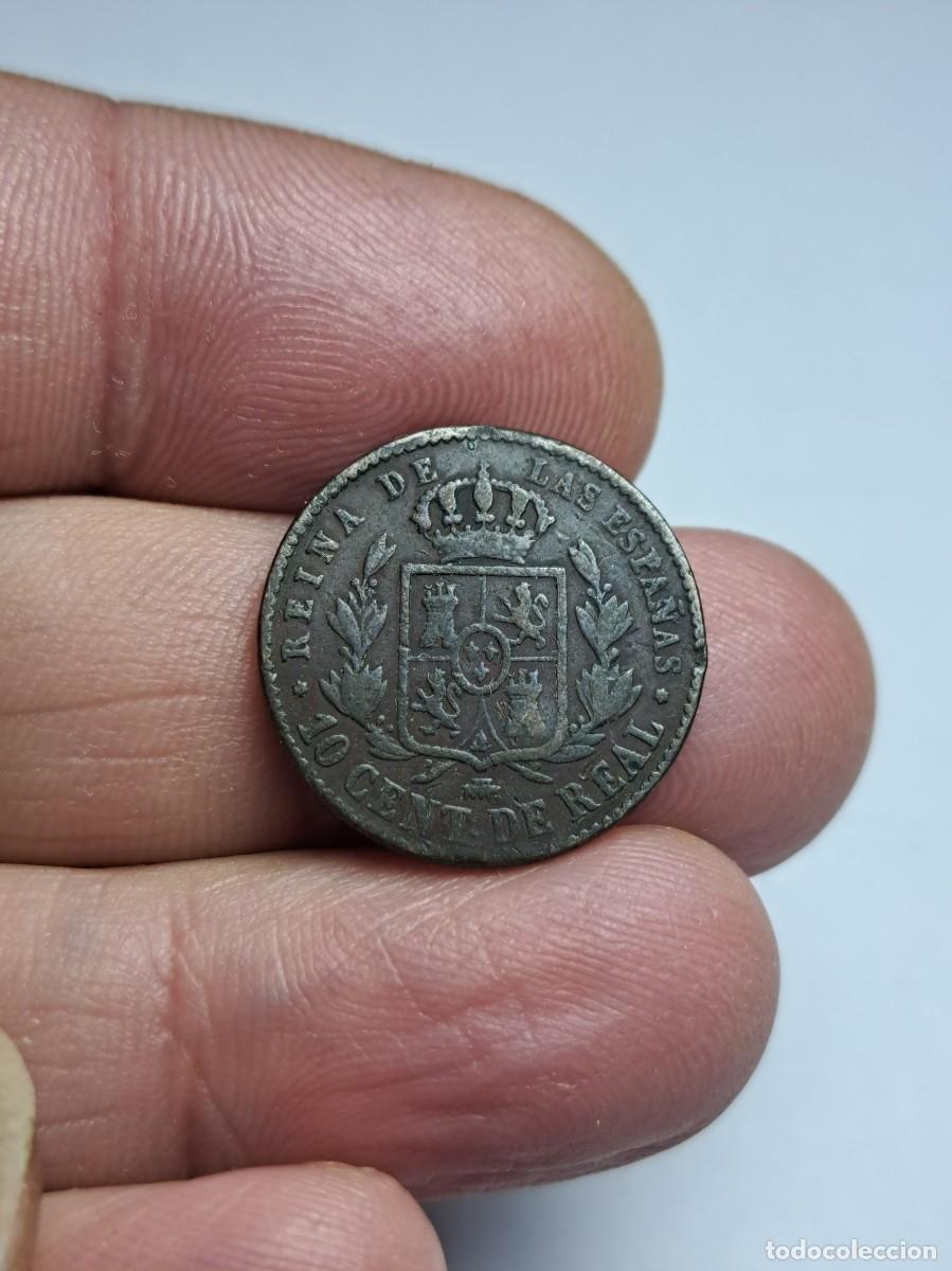 Monedas de Espa&ntilde;a: NT/ ISABEL II 10 CENTIMOS DE REAL 1862 SEGOVIA (E392) - Foto 5