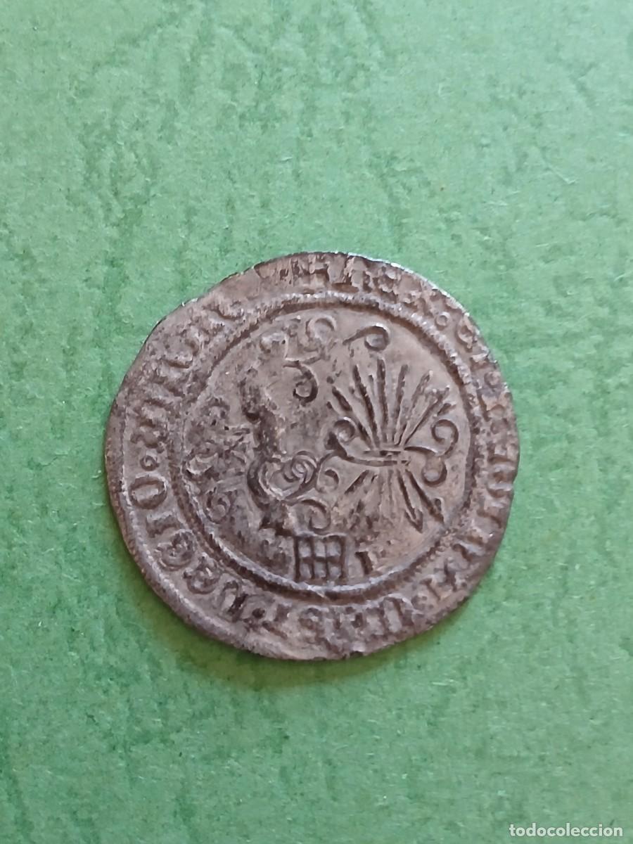 Monedas de Espa&ntilde;a: 1 Real Reyes Catolicos Segovia - Foto 2