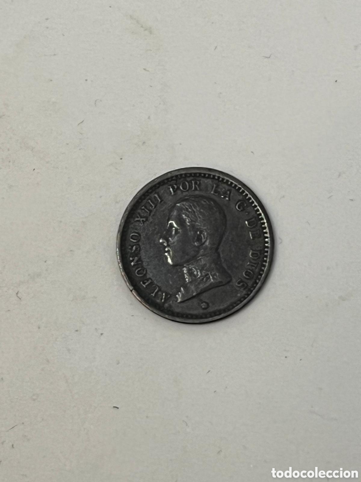 Monedas de Espa&ntilde;a: Moneda Alfonso XIII a&ntilde;o 1911 2 centimos - Foto 2