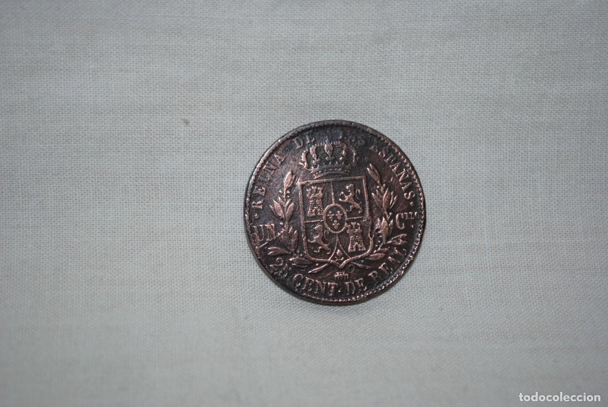Monedas de Espa&ntilde;a: 25 CENTIMOS DE REAL 1864 , ISABEL II - Foto 2