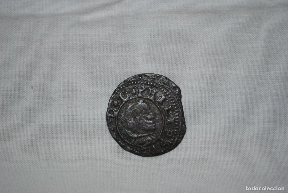 Monedas de Espa&ntilde;a: 16 MARAVEDIES , 1663 FELIPE IIII - Foto 2