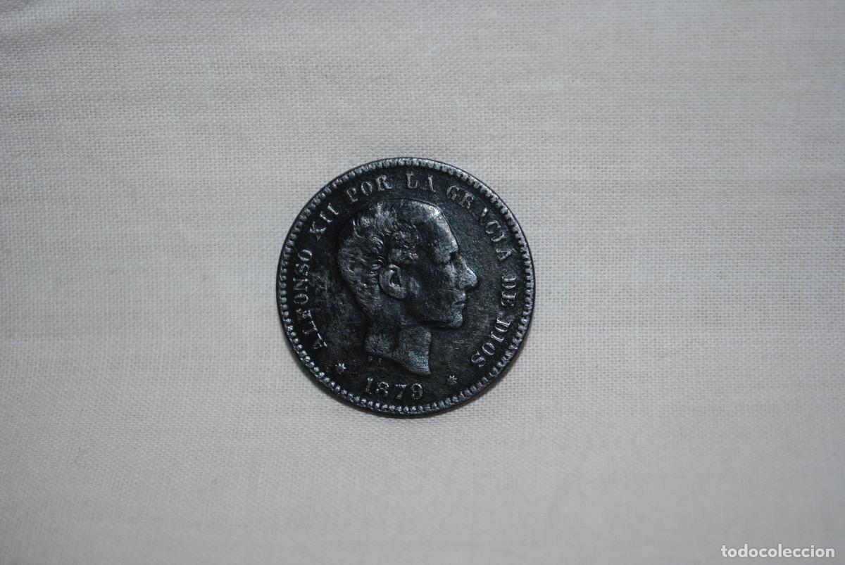 Monedas de Espa&ntilde;a: CINCO CENTIMOS 1879 , ALFONSO XII - Foto 1
