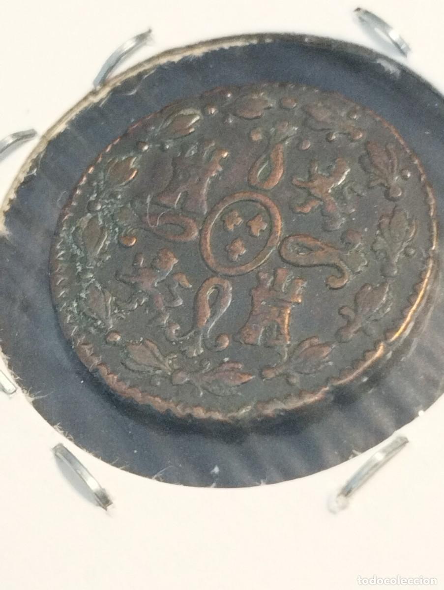 Monedas de Espa&ntilde;a: 2 MARAVEDIES FERNANDO VII - Foto 3