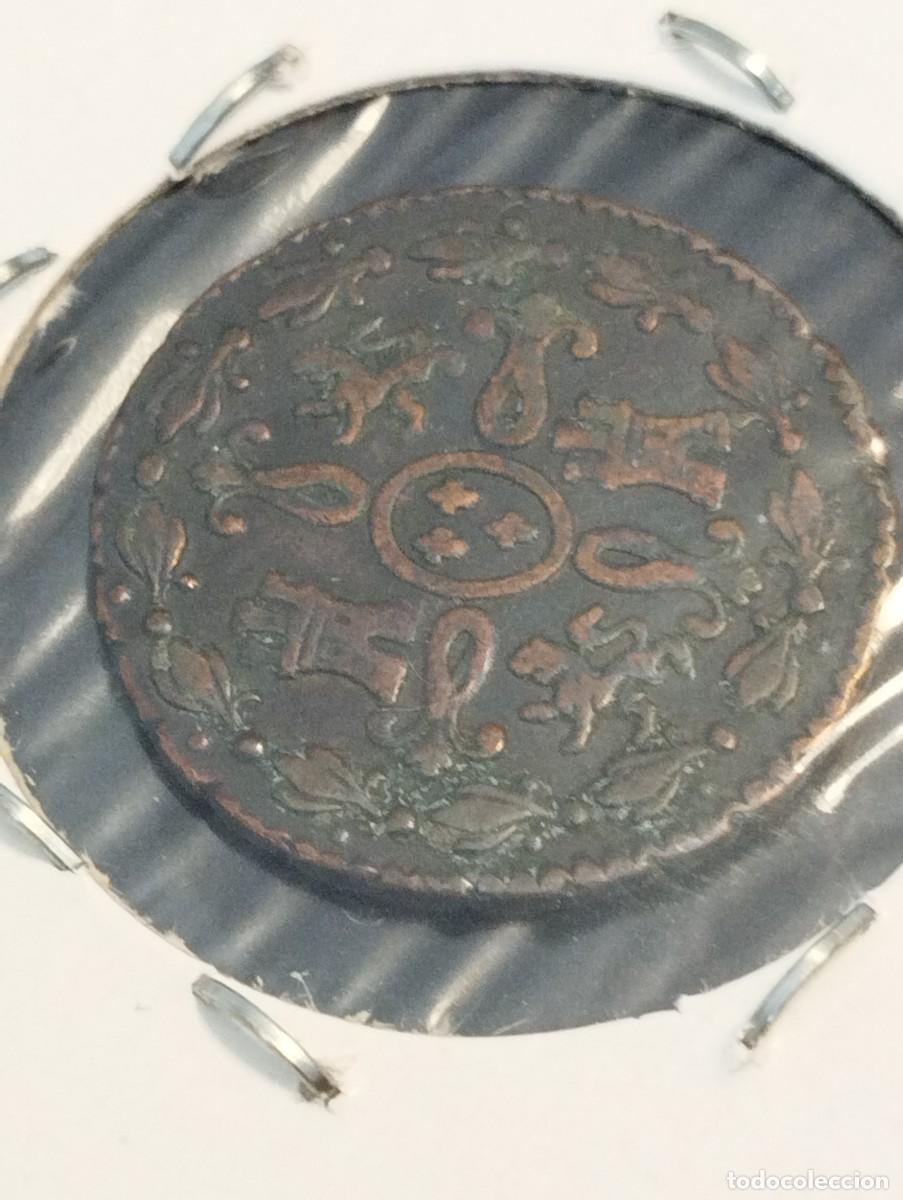 Monedas de Espa&ntilde;a: 2 MARAVEDIES FERNANDO VII - Foto 4