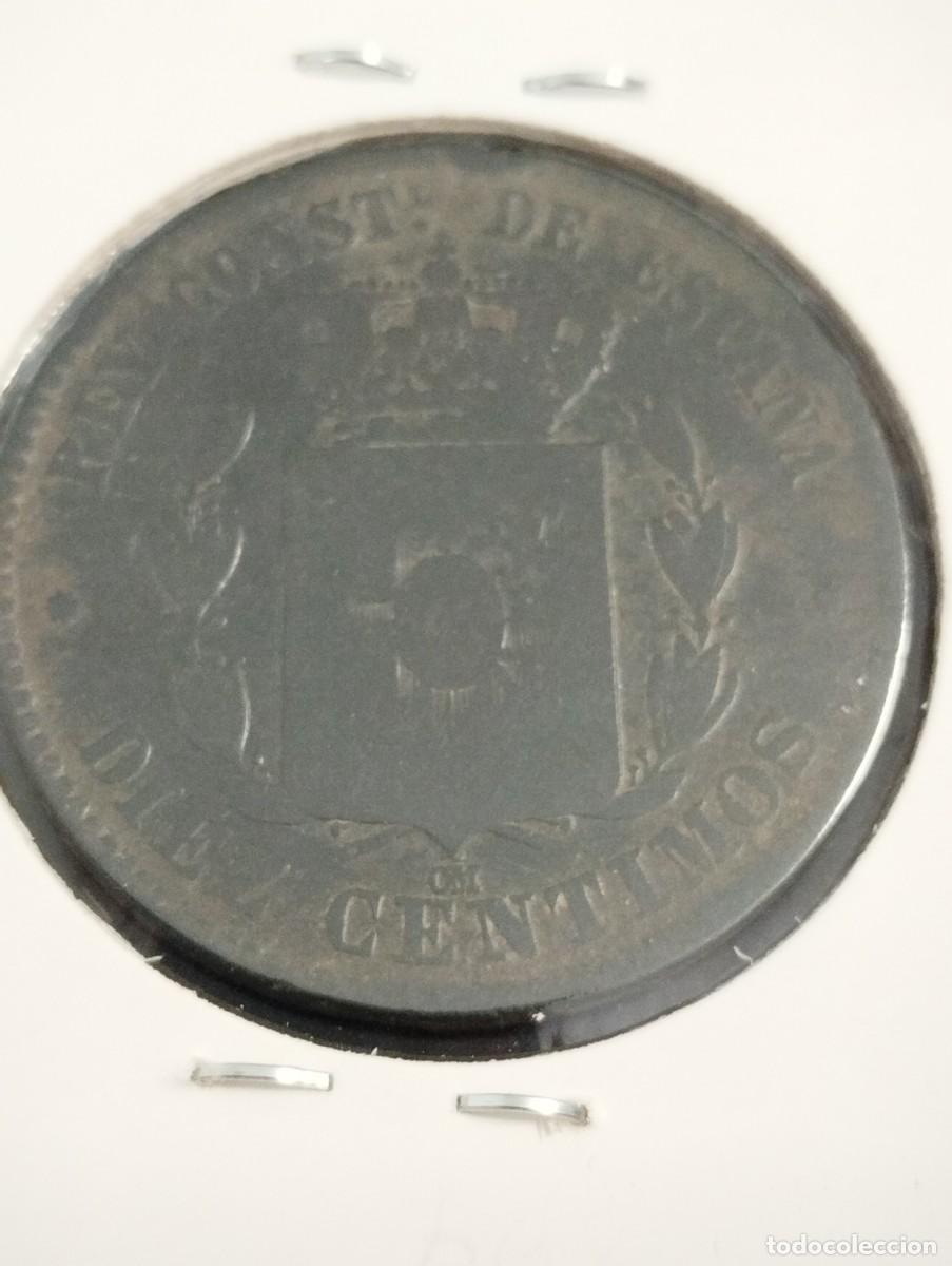 Monedas de Espa&ntilde;a: 10 CTS ALFONSO XII 1878 OM - Foto 2