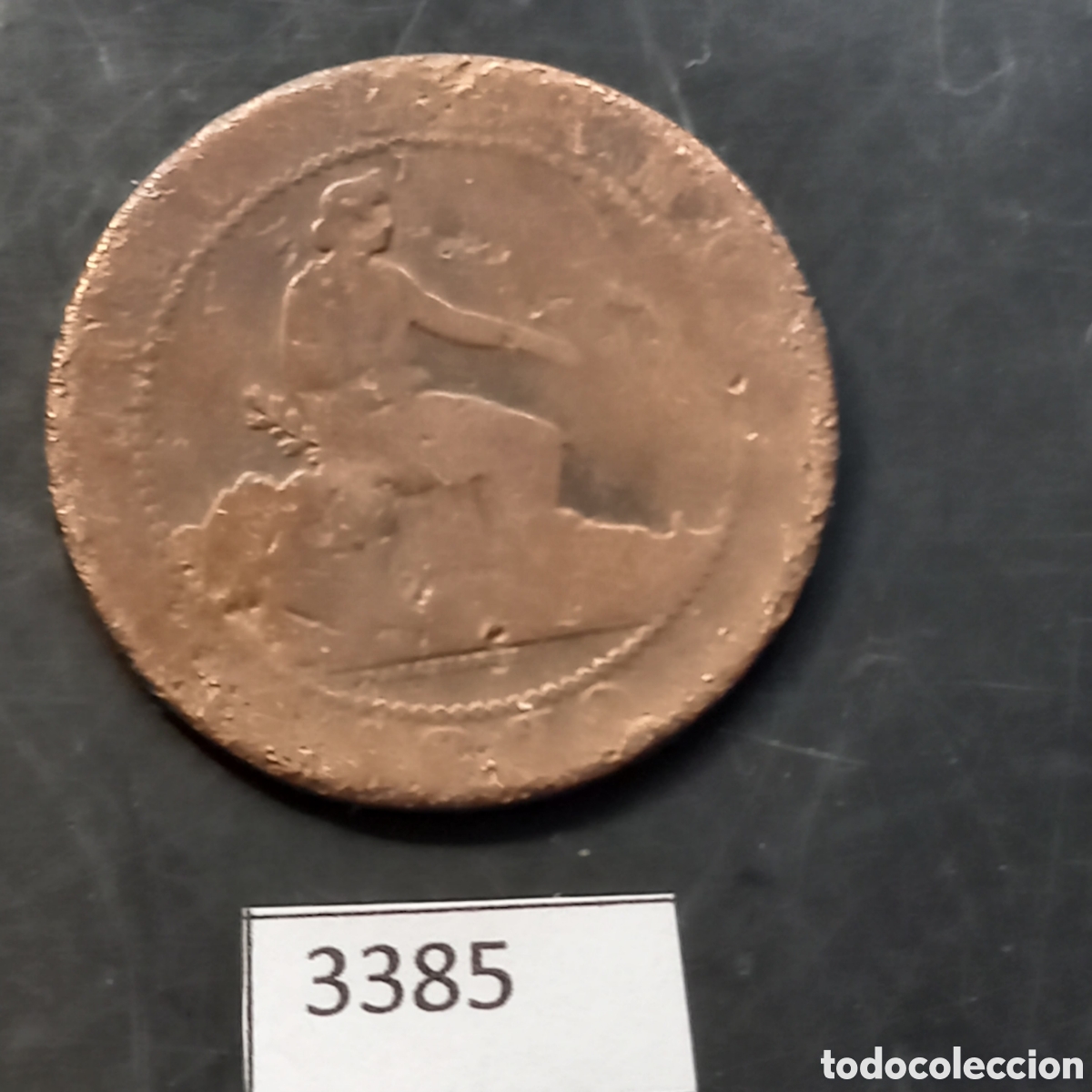 Monedas de Espa&ntilde;a: Espa&ntilde;a 10 c&eacute;ntimos 1870 - Foto 2