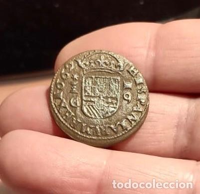 Monedas de Espa&ntilde;a: BONITOS 16 MARAVEDIS 1662 CON CECA DE CUENCA - Foto 2