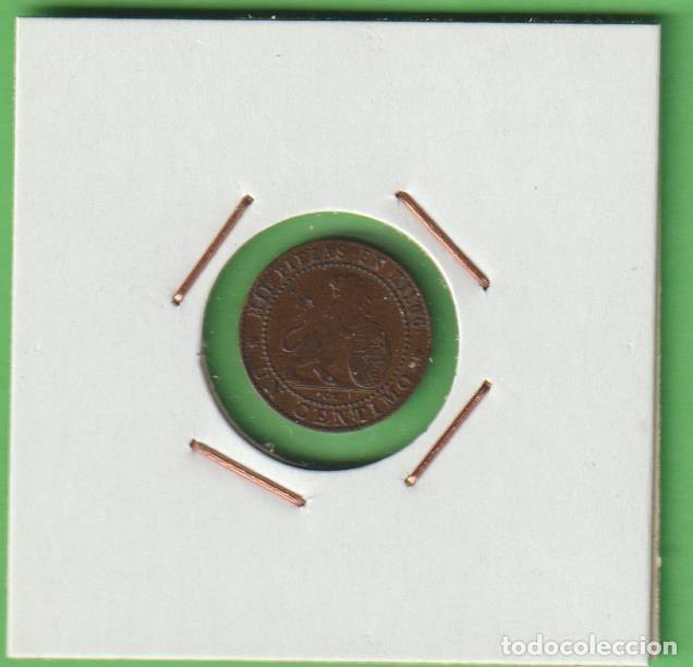 Monedas de Espa&ntilde;a: MONEDAS - GOBIERNO PROVISIONAL - 1 C&Eacute;NTIMO 1870 - CCT-23 (MBC+) - Foto 1