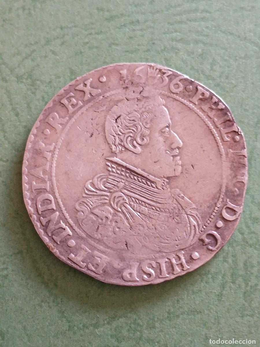 Monedas de Espa&ntilde;a: Felipe IV 1636 Ducaton Amberes - Foto 1