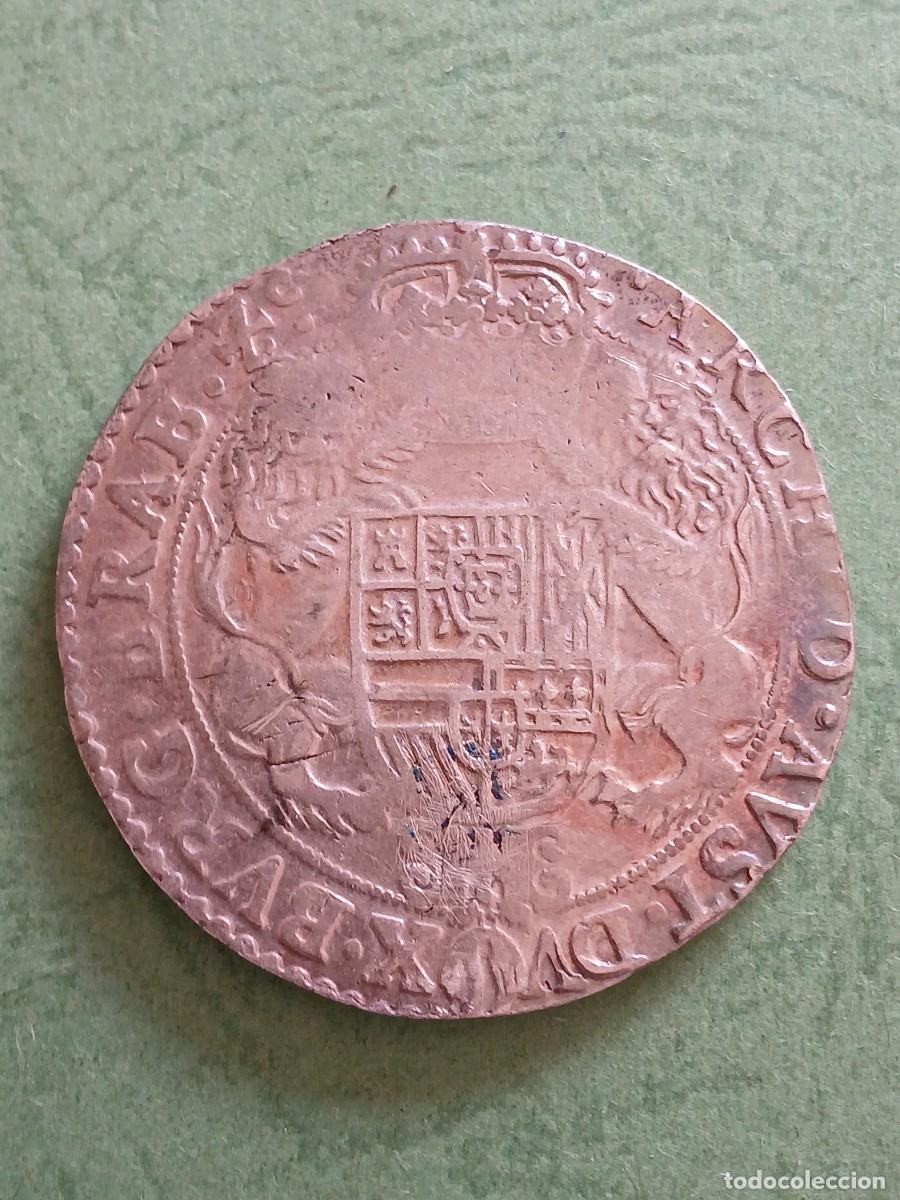 Monedas de Espa&ntilde;a: Felipe IV 1636 Ducaton Amberes - Foto 2