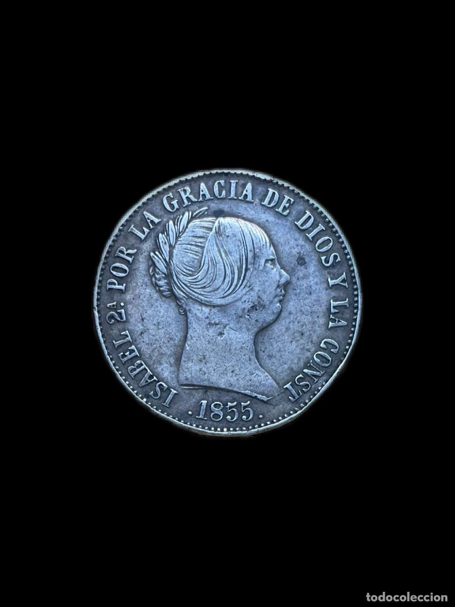 Monedas de Espa&ntilde;a: 2 Escudos Isabel II Barcelona - Foto 1