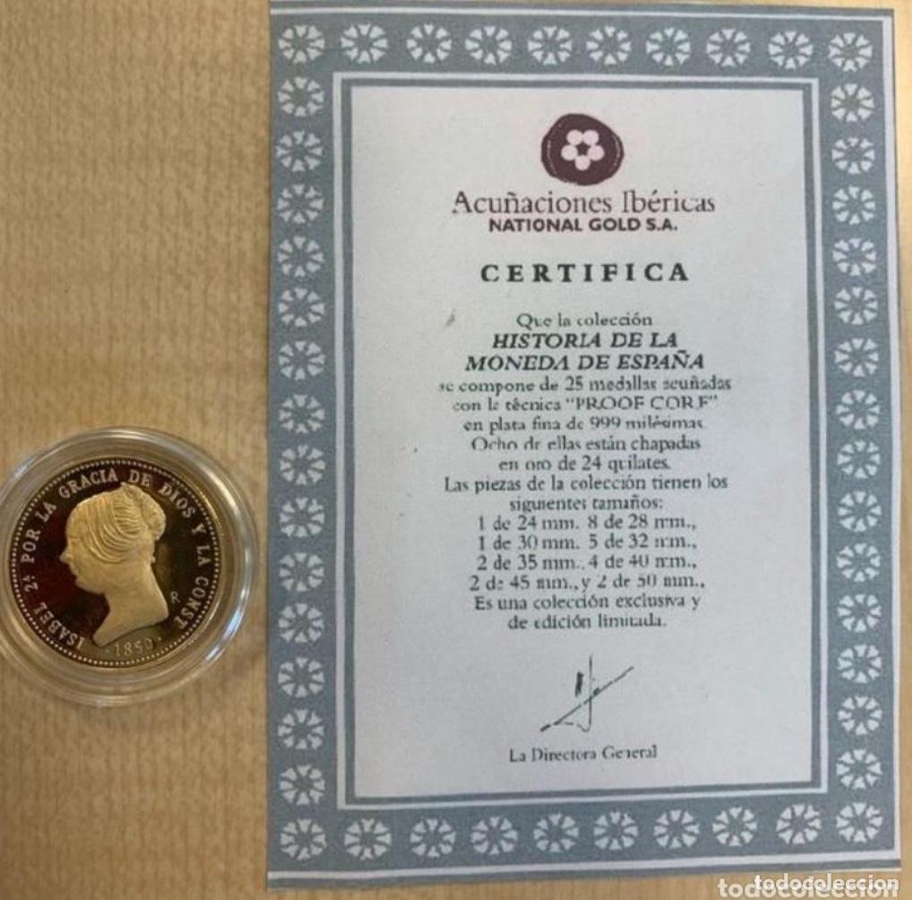 Monedas de Espa&ntilde;a: Dobl&oacute;n oro Isabel II 1850 - Foto 5