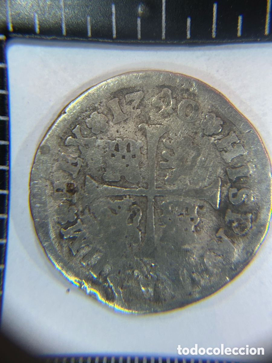 Monedas de Espa&ntilde;a: 2 REALES DE PLATA FELIPE V - Foto 2