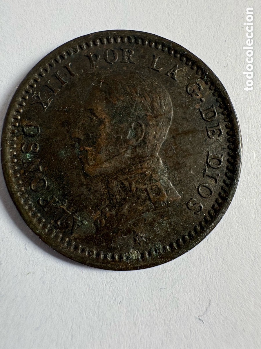 Monedas de Espa&ntilde;a: Moneda 2 c&eacute;ntimos 1911, Alfonso XIII (A2) - Foto 2