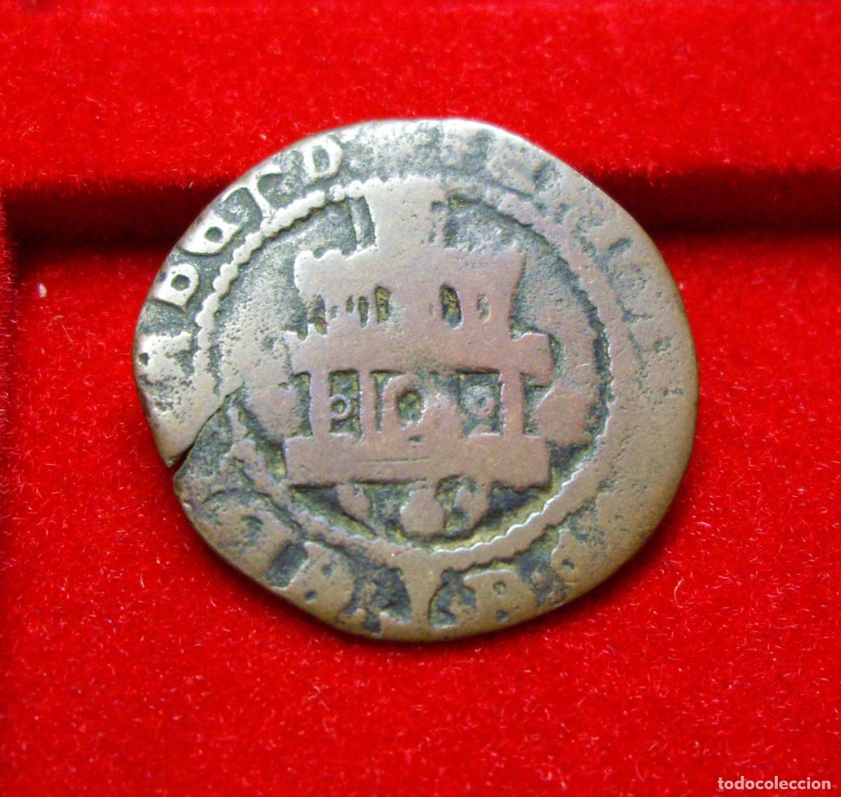Monedas de Espa&ntilde;a: REYES CATOLICOS - 2 MARAVEDIS de CUENCA - Foto 1