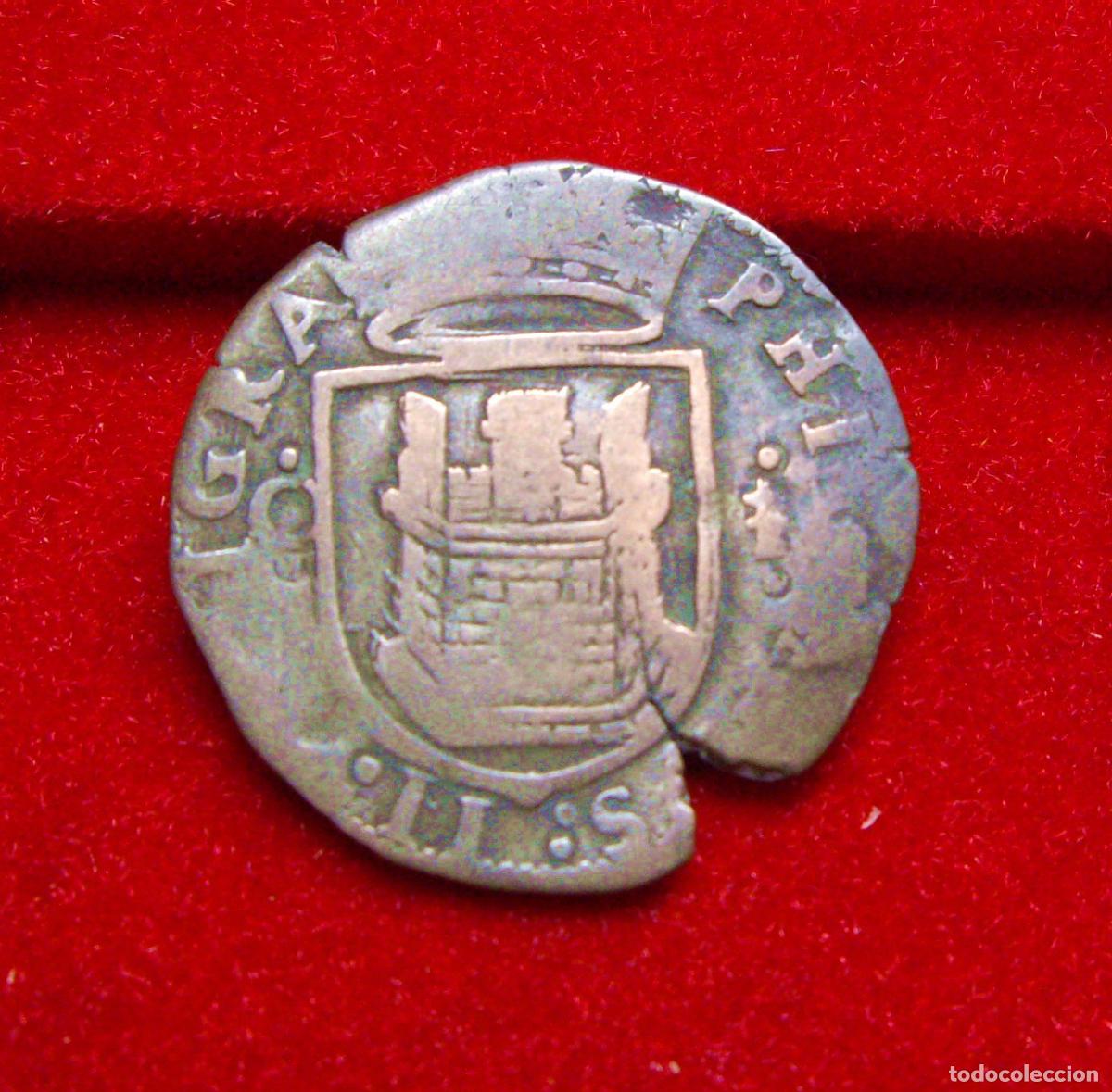 Monedas de Espa&ntilde;a: FELIPE II - CUARTILLO (8 1/2 MARAVEDIS) de CUENCA - Foto 1