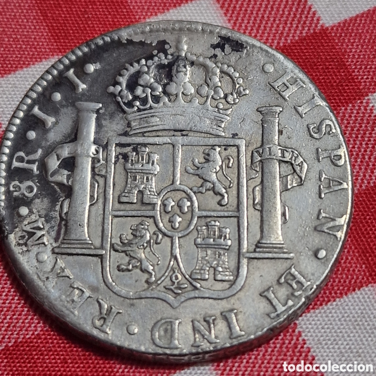 Monedas de Espa&ntilde;a: 8 reales mejico de plata - Foto 3