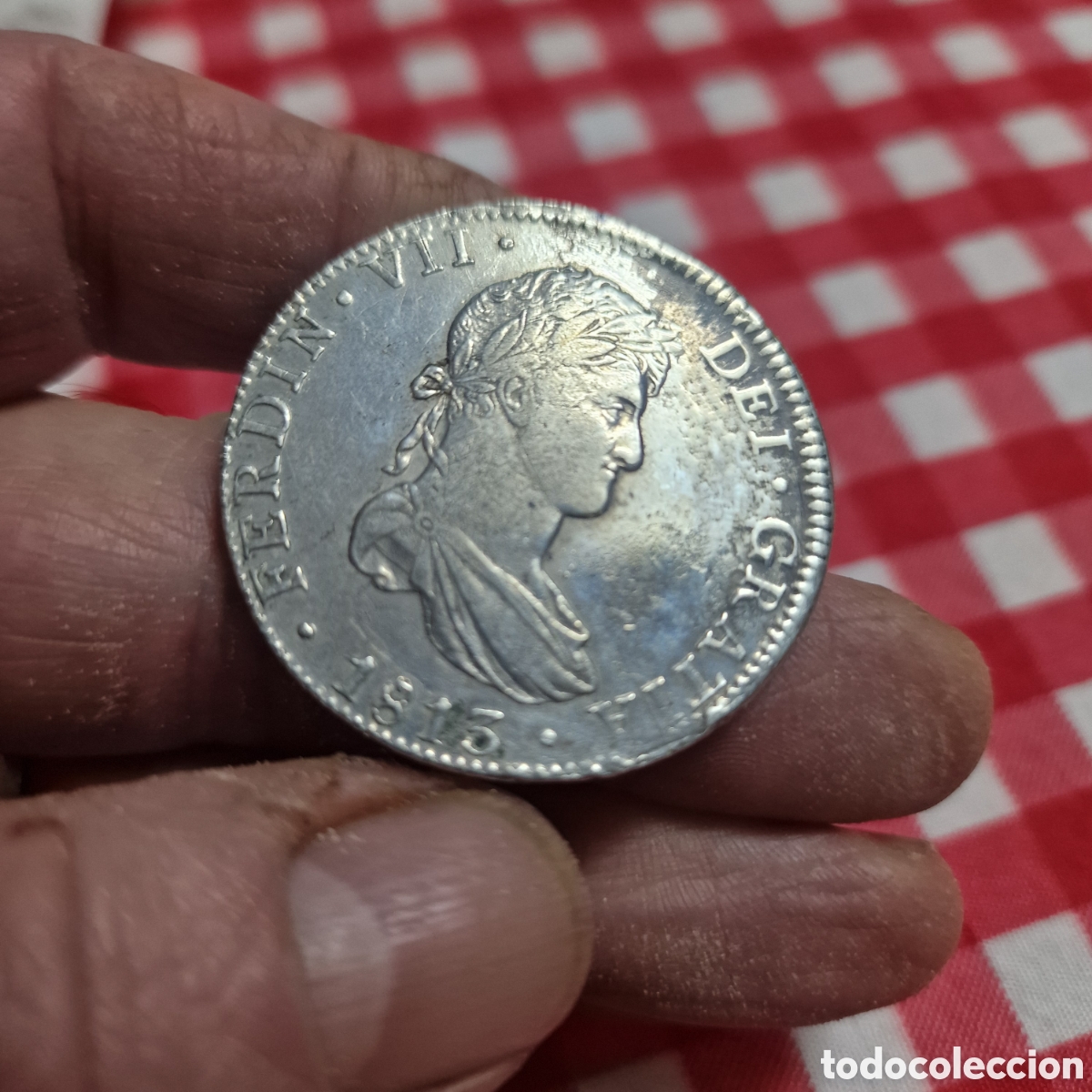 Monedas de Espa&ntilde;a: 8 reales mejico de plata - Foto 4