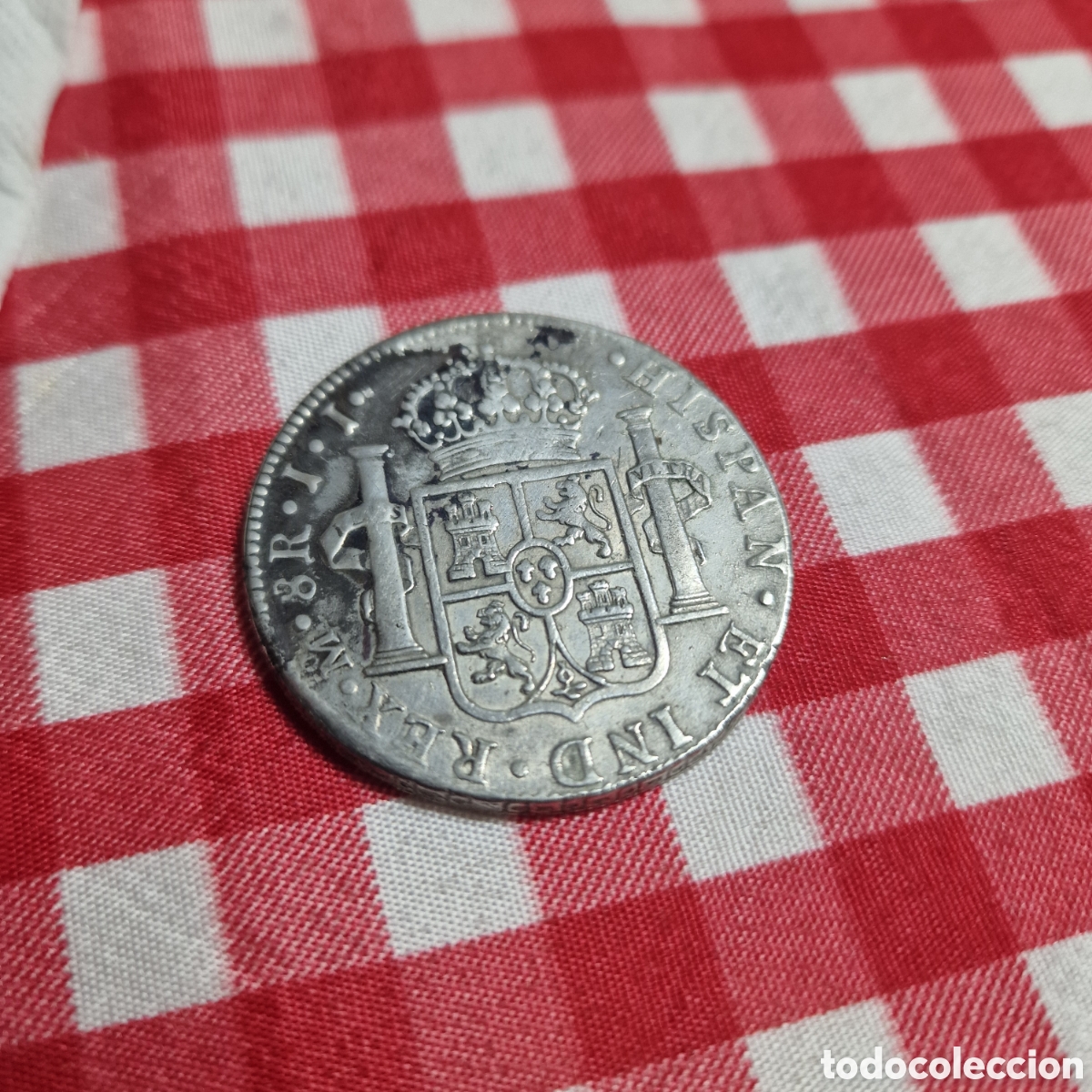 Monedas de Espa&ntilde;a: 8 reales mejico de plata - Foto 6