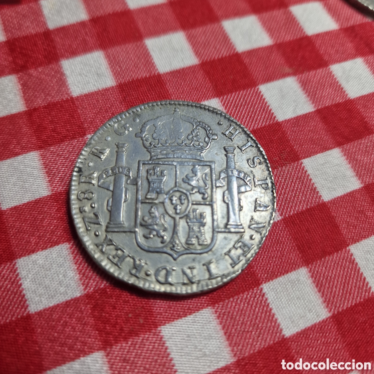 Monedas de Espa&ntilde;a: 8 reales mejico de plata - Foto 3
