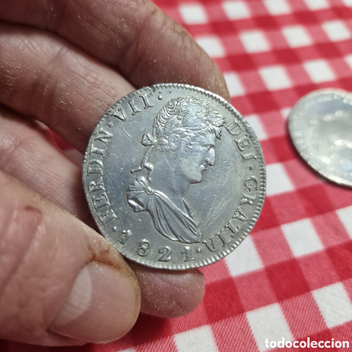 Monedas de Espa&ntilde;a: 8 reales mejico de plata - Foto 4