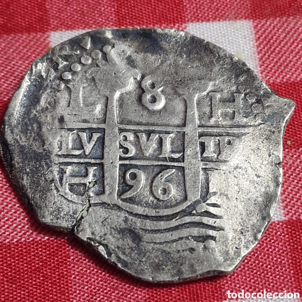 Monedas de Espa&ntilde;a: Macuquina de 8 reales - Foto 2