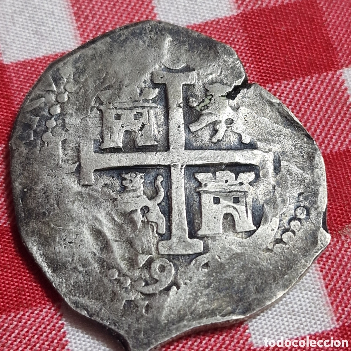 Monedas de Espa&ntilde;a: Macuquina de 8 reales - Foto 1