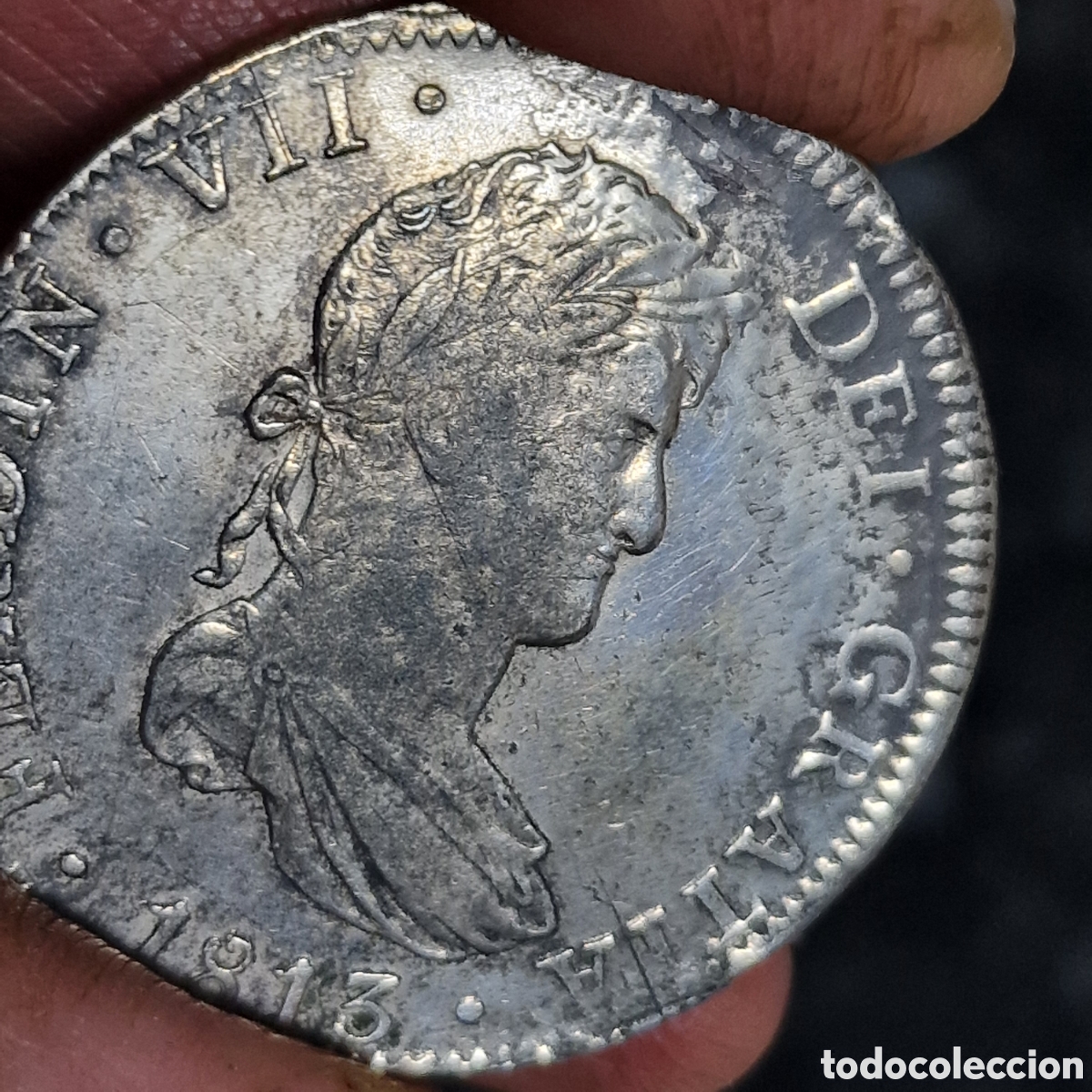 Monedas de Espa&ntilde;a: 8 reales mejico de plata - Foto 7