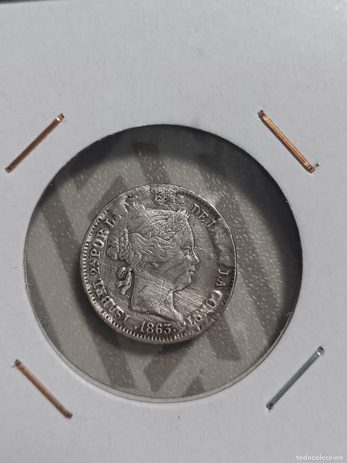 Monedas de Espa&ntilde;a: Moneda real de Isabel II - Foto 1
