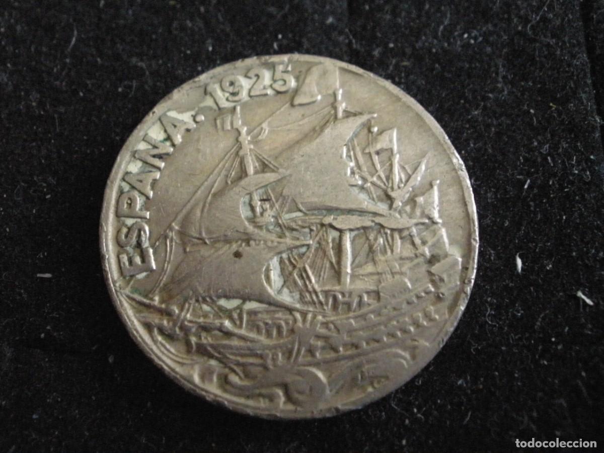 Monedas de Espa&ntilde;a: Moneda de 25 C&eacute;ntimos de 1925 - Espa&ntilde;a, Alfonso XIII - Foto 1