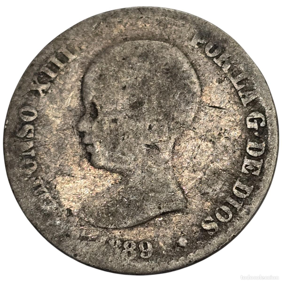 Monedas de Espa&ntilde;a: ESPA&Ntilde;A. ALFONSO XIII. 50 CENTIMOS. 1889. - Foto 1