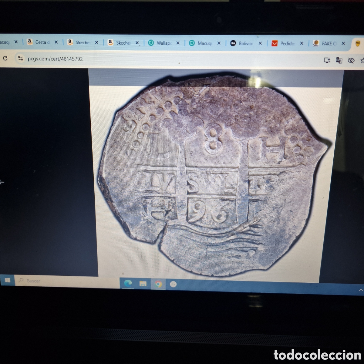 Monedas de Espa&ntilde;a: Macuquina de 8 reales - Foto 10