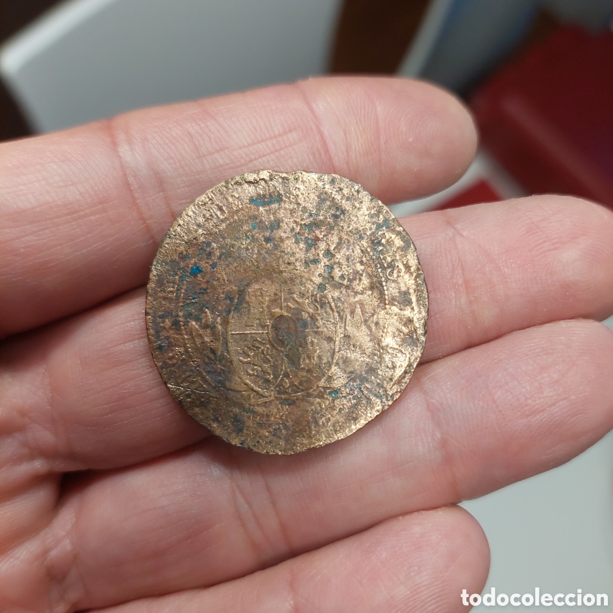 Monedas de Espa&ntilde;a: Isabel II 1860 25 Cent.Real - Foto 1