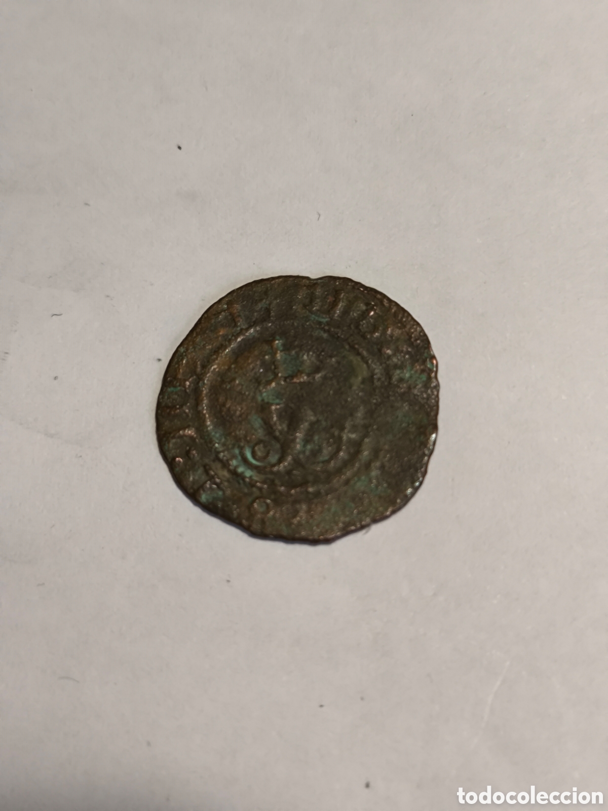 Monedas de Espa&ntilde;a: Blanca Reyes Cat&oacute;licos Ceca Sevilla - Foto 1