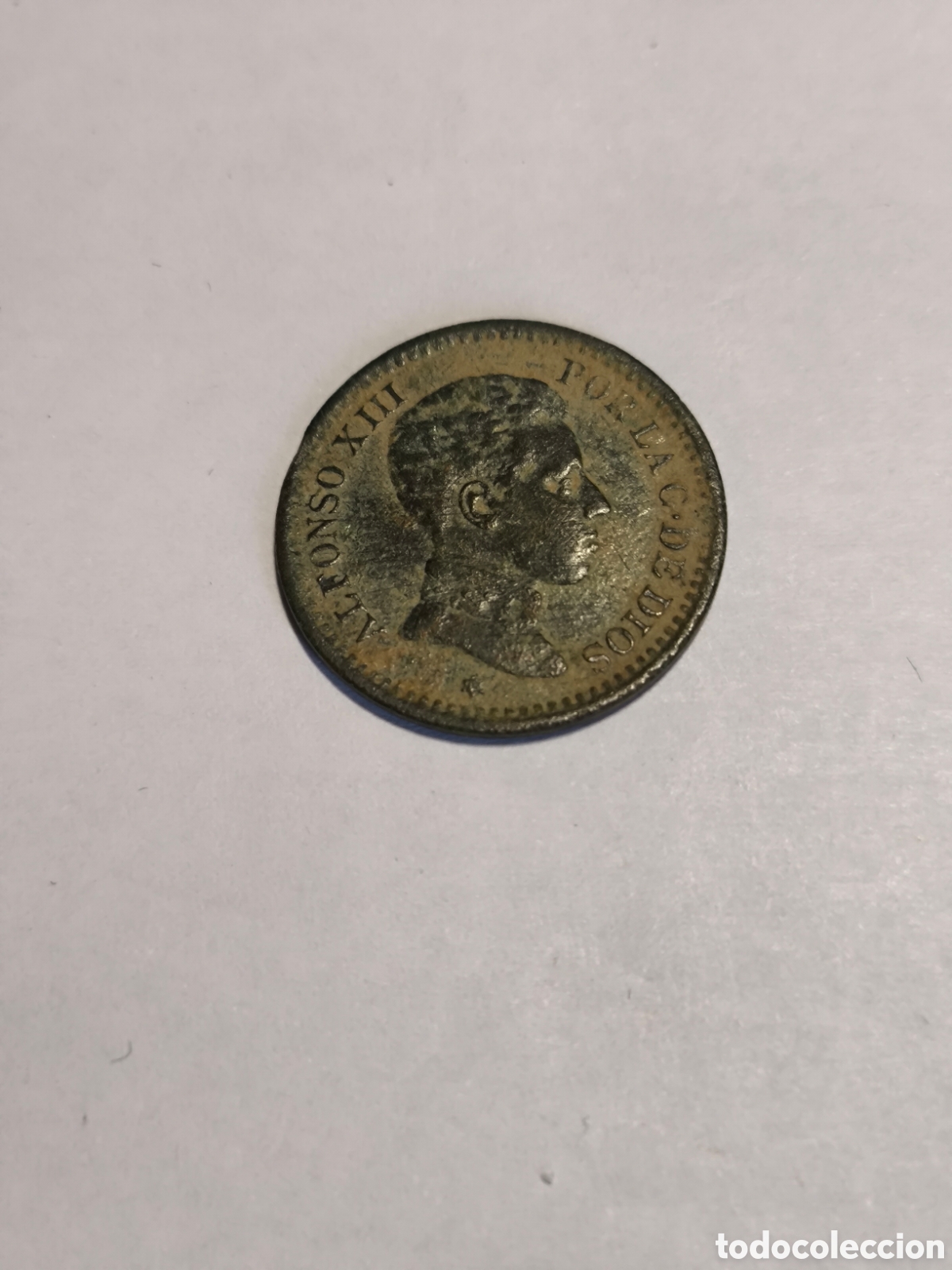 Monedas de Espa&ntilde;a: 2 C&eacute;ntimos Alfonso XIII 1905 - Foto 2