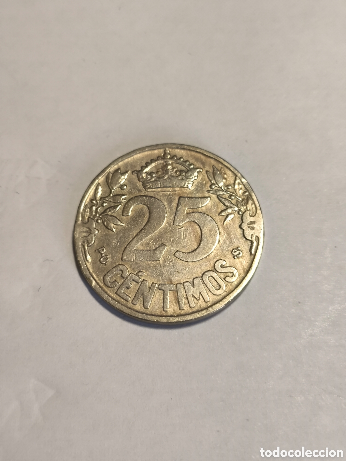 Monedas de Espa&ntilde;a: 25 C&eacute;ntimos Alfonso XIII 1925 - Foto 1