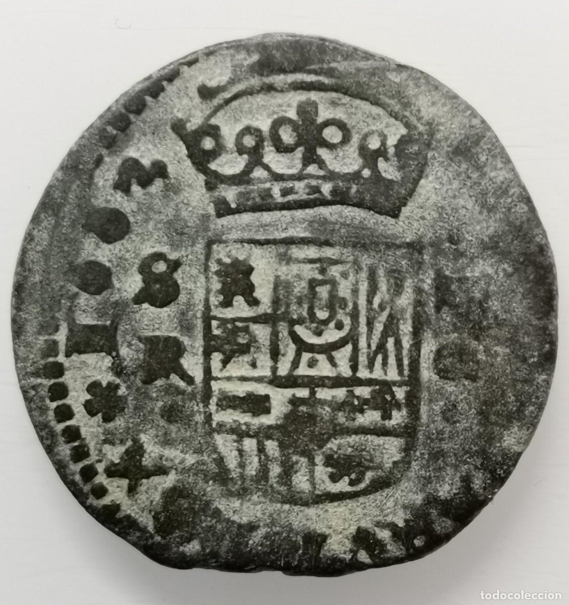 Monedas de Espa&ntilde;a: Felipe IV 16 Maraved&iacute;s 1663. Sevilla. SR. - Foto 1