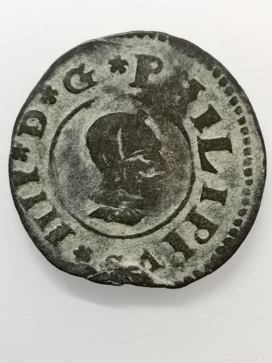 Monedas de Espa&ntilde;a: Felipe IV 16 Maraved&iacute;s 1663. Sevilla. SR. - Foto 2