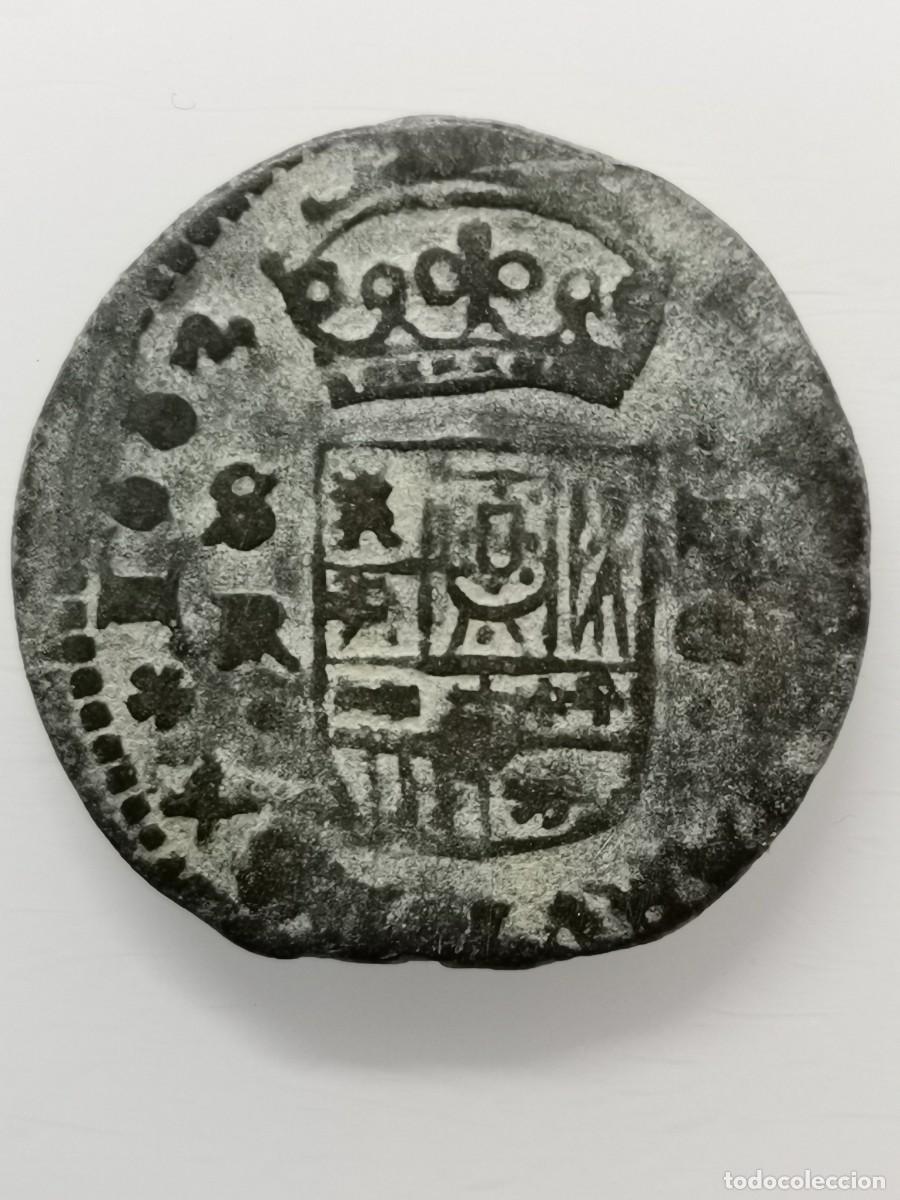 Monedas de Espa&ntilde;a: Felipe IV 16 Maraved&iacute;s 1663. Sevilla. SR. - Foto 3