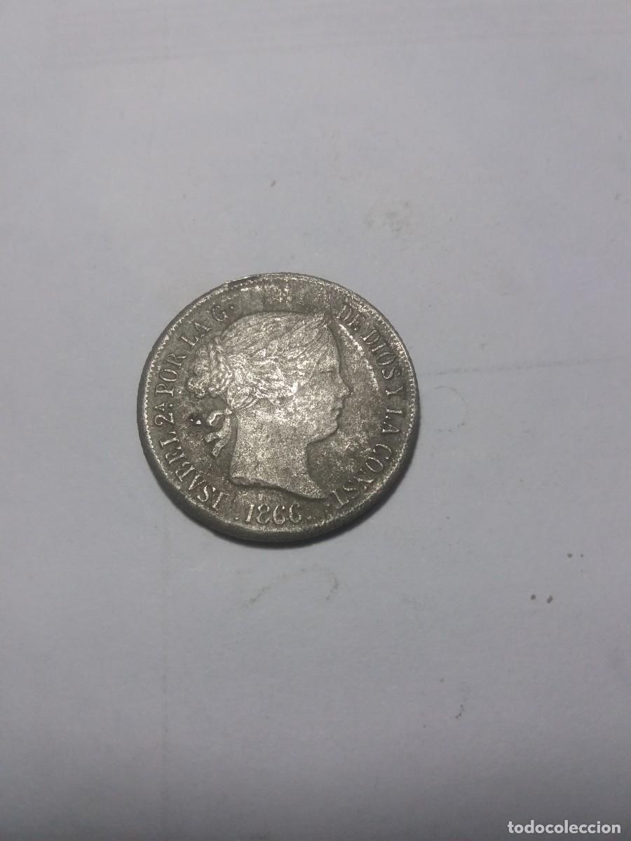 Monedas de Espa&ntilde;a: Moneda ISABEL II A&ntilde;o 1866 - Foto 1