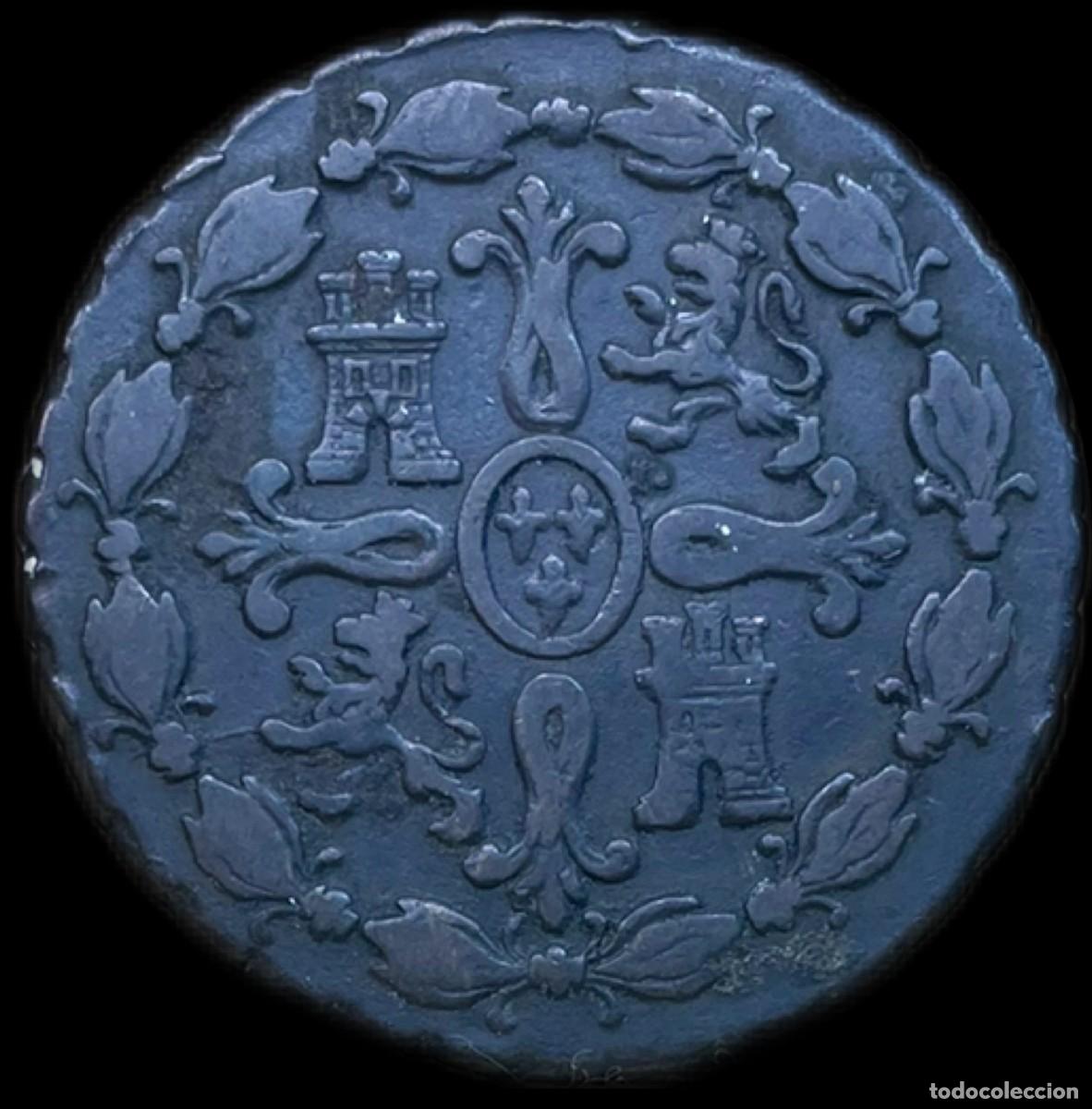 Monedas de Espa&ntilde;a: 8 Maraved&iacute;s Carlos III Segovia - Foto 2